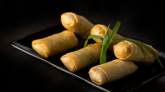 Harumakis de verdura