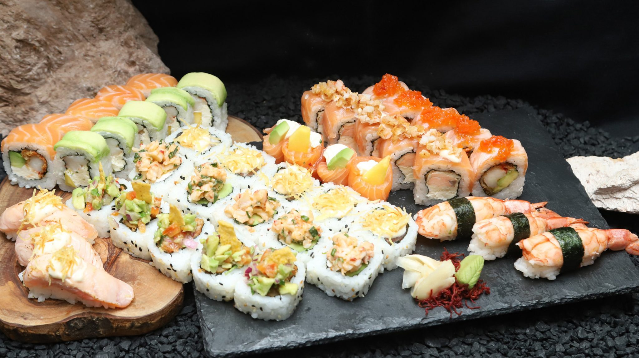 C. de Salmón y Langostinos Premium x45